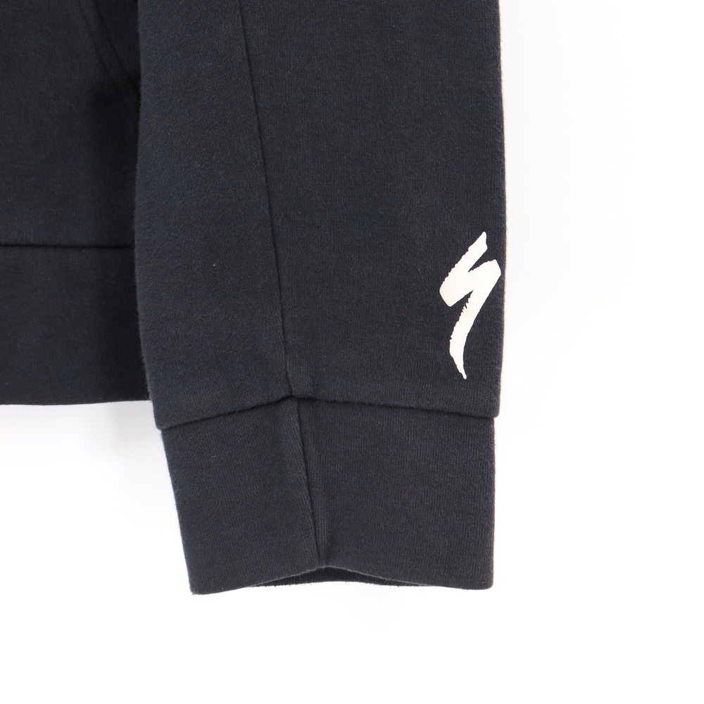 Specialized Mens XL Black Pullover Hoodie S-Logo Cycling Bike Sweatshirt Pocket - Picture 5 of 7